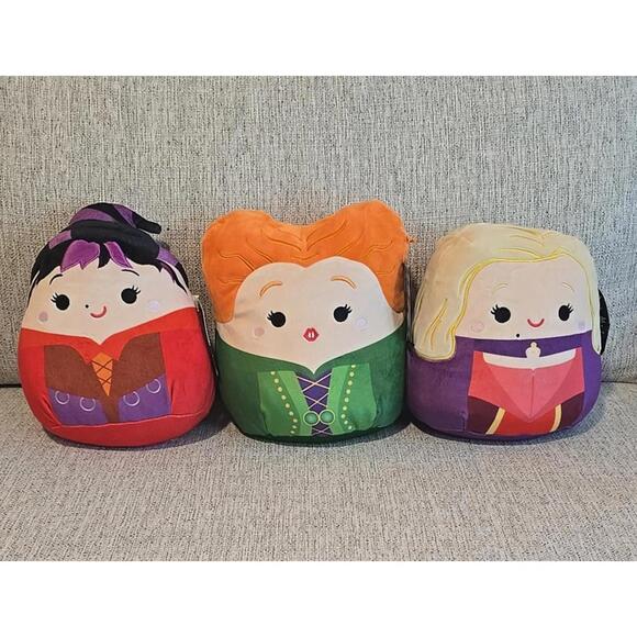 Squishmallows Other - A set of Hocus Pocus Sanderson Sisters Squishmallows